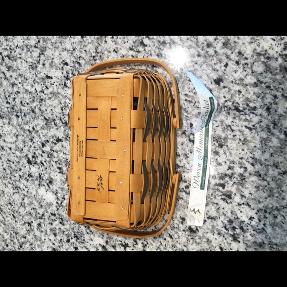 1999 Longaberger Woven Memories Basket - Picture 5 of 5